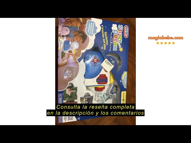 Vídeo relacionado con Little Tikes Story Dream Machine Kit de Inicio con 3 Cuentos de Hadas Clásicos - Proyector de luz, Sonido y Audio para niños - Incluye 3 Cuentos y 1 Personaje - para niñas y niños Mayores de 3 años