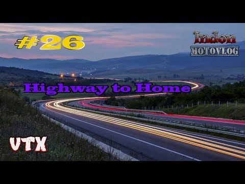 Highway to Home - Honda VTX MotoVlog # 26 - |"Przejazd autostradą A4"