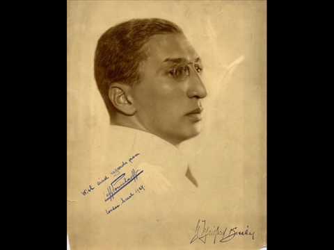 Pouishnoff plays Glazunov -- Theme & Variations, Opus 72