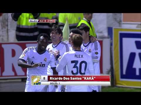 La Liga | Gol de Kaká (0-2) en el Alcoyano - Real Madrid | 31-10-2012 | J4