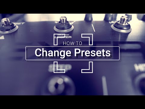 How to Change The Presets on TC Helicon Voicelive 3 Extreme with Voice support 2 ?