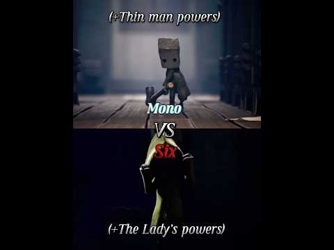 Mono VS Six #littlenightmares #littlenightmares2