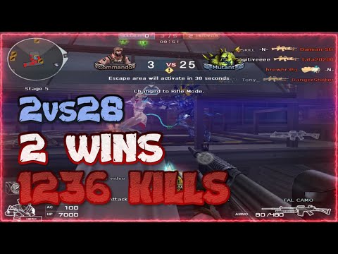 CrossFire: 1236 KILLS - Mutant Escape - Financial District Gameplay