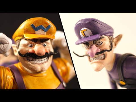 I made WARIO and WALUIGI but they're REALISTIC