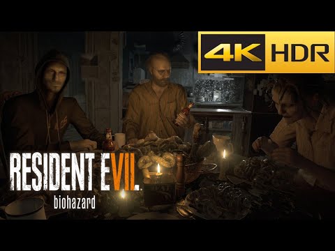 🧟 Resident Evil VII / 7 PS4 Pro gameplay【4K HDR】