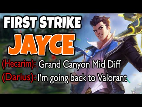 JAYCE is one of the best FIRST STRIKE champs right now | Challenger Jayce | 11.23 -League of Legends