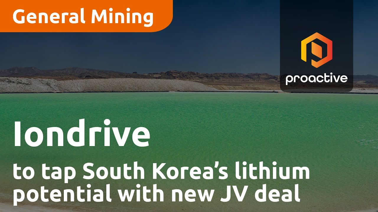 Iondrive to tap South Korea’s lithium potential with new JV deal