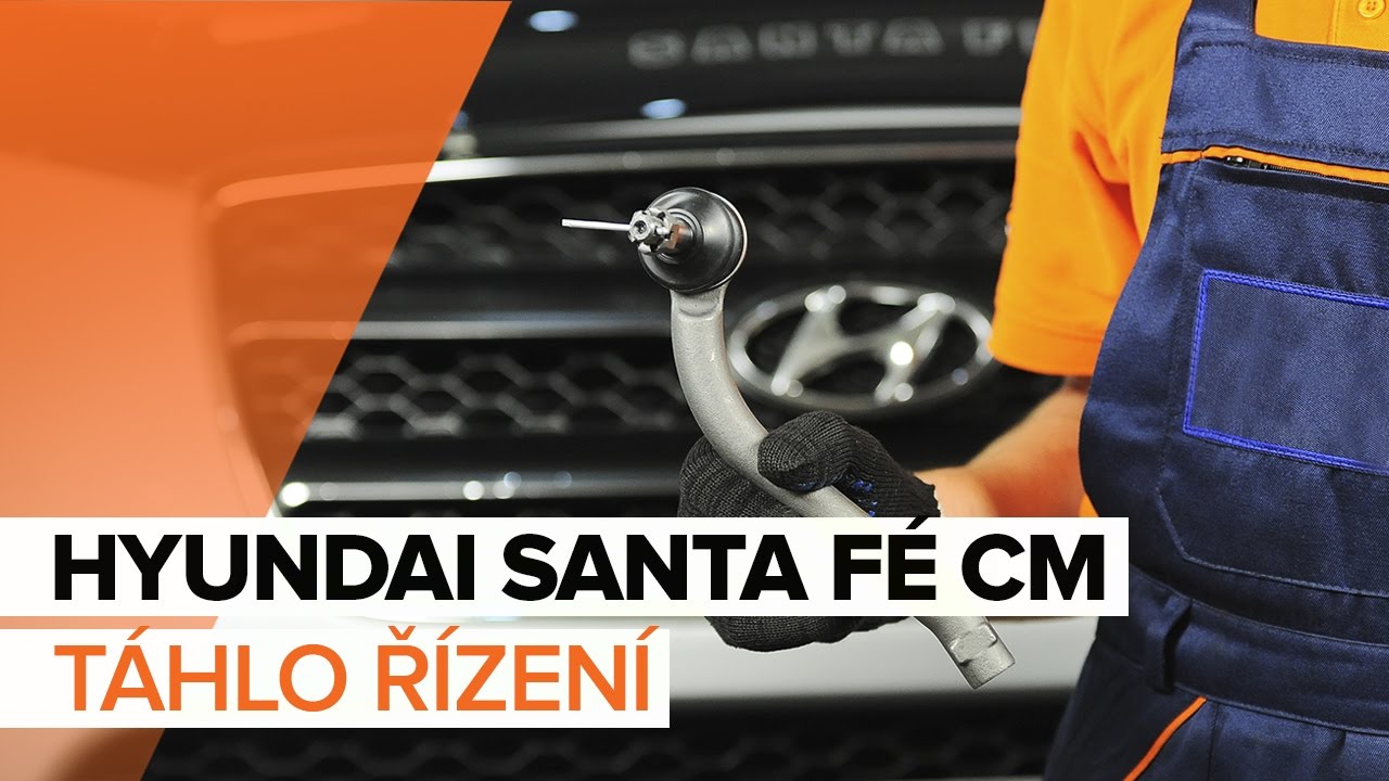 Jak vyměnit kulový čep řízení na Hyundai Santa Fe CM – návod k výměně