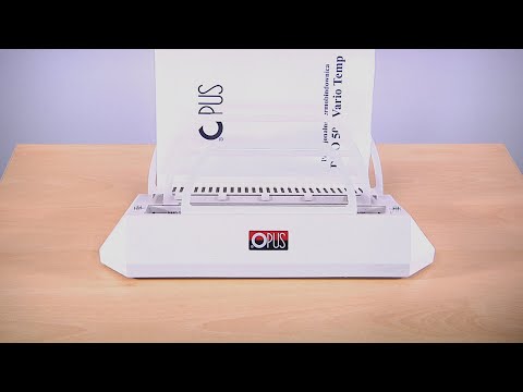 Termobindownica do okładek twardych i miękkich OPUS DUO 500 Vario Temp