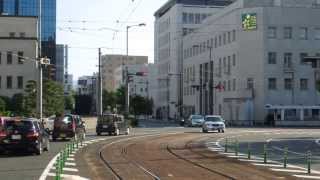 preview picture of video '伊予鉄道市内線モハ50形 市役所前～南堀端 Iyo Railway MoHa50 tramcar'