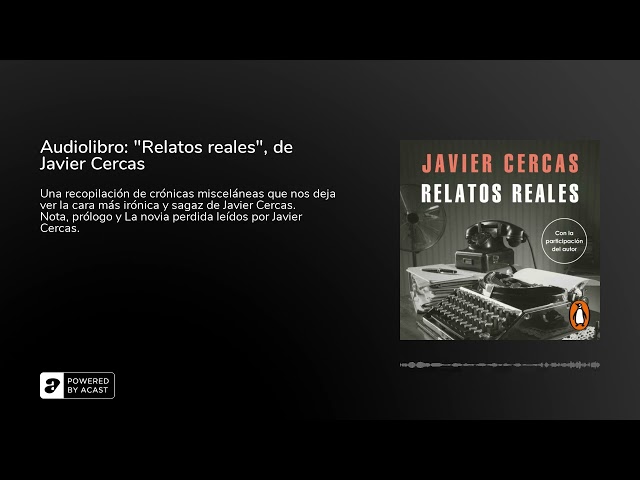 Vídeo relacionado con Relatos reales