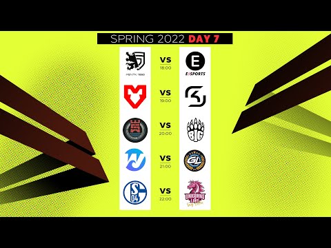 Strauss Prime League - Spring Split 2022 - Division 1 - Tag 8