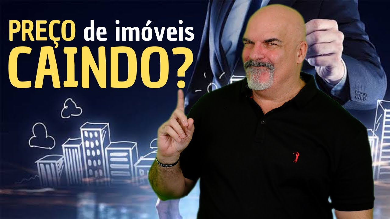 Porque PREÇO DE IMÓVEIS estão CAINDO no mercado imobiliário 2024?