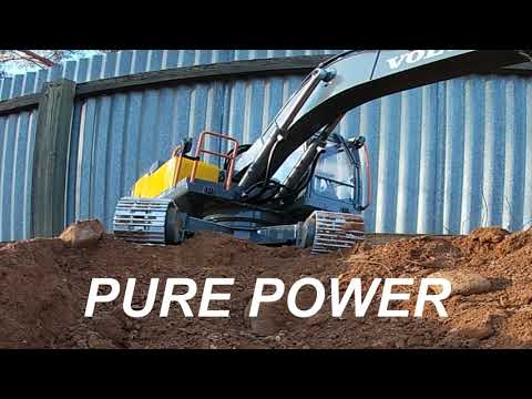 The Volvo EC160E Electric Version 2021