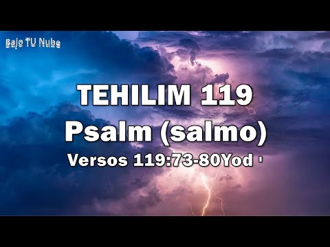 TEHILIM 119:73-80 Yod י -Or Kolenberg (Hebreo / Español)