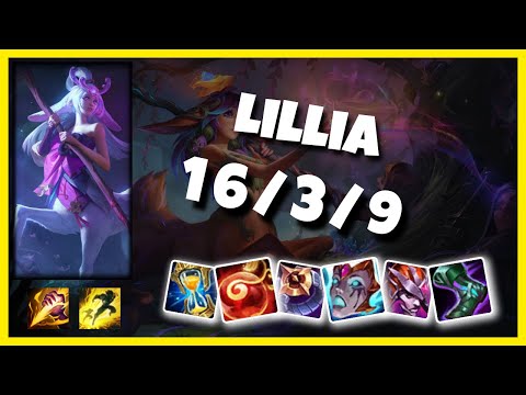 Lillia vs Nidalee BR Challenger JUNGLE (16/3/9) - v11.2
