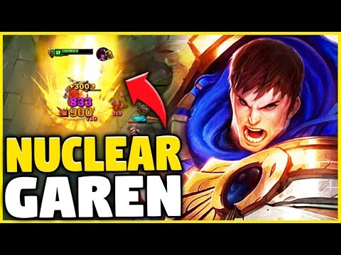 *100% DELETE ANYONE* THE BEST GAREN BUILD OF SEASON 9 (BROKEN) - League of Legends