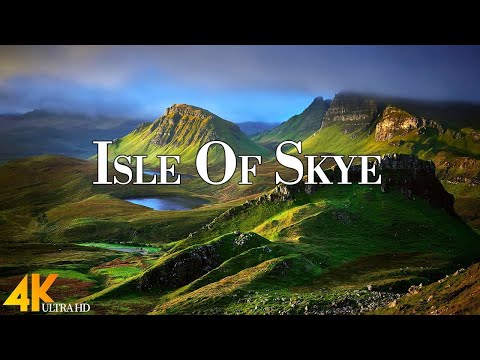 Isle Of Skye, Scotland 4k Ultra HD • Stunning Footage, Scenic Relaxation Film with Calming Music.