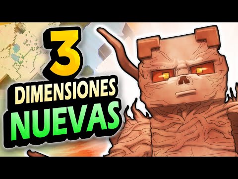 ¡Aparecieron 3 DIMENSIONES MÁS en Minecraft!