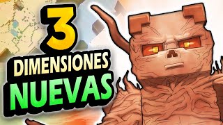 ¡Aparecieron 3 DIMENSIONES MÁS en Minecraft!