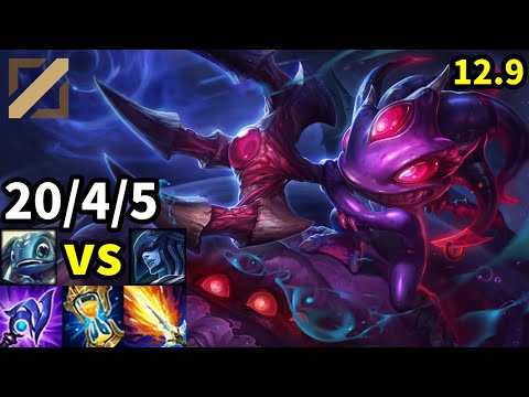 Fizz Mid vs Lissandra - KR Master | Patch 12.9