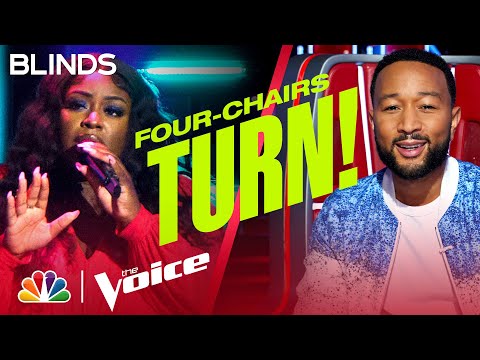 Kim Cruse Leaves Coaches Speechless with Daniel Caesar's "Best Part" | Voice Blind Auditions 2022