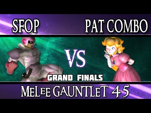 Melee Gauntlet 45 AWOL | SFOP (Fox, C. Falcon) vs Pat Combo (Peach) - GRAND FINALS
