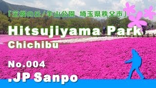 preview picture of video 'No.004「埼玉秩父・芝桜の丘まで歩いてみた」 Hitsujiyama Park,Chichibu,Saitama/ .JP SANPO'