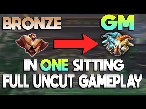 UNRANKED TO TOP 10 GM IN ONE SITTING! FULL STREAM GAMEPLAY -  Bronze To Masters SMITE Challenge