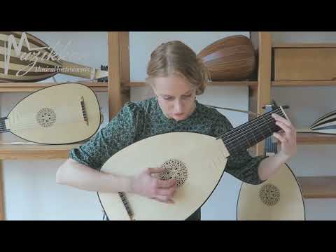 John Dowland A Fancy Played By Ieva Baltmiskyte on Renaissance Lute Deluxe 8 Course Maple