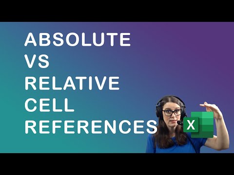 Absolute vs relative cell references in Excel