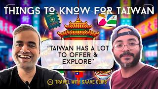 Planning a Trip to Taiwan? Watch This First | Travel with Saave Clips
