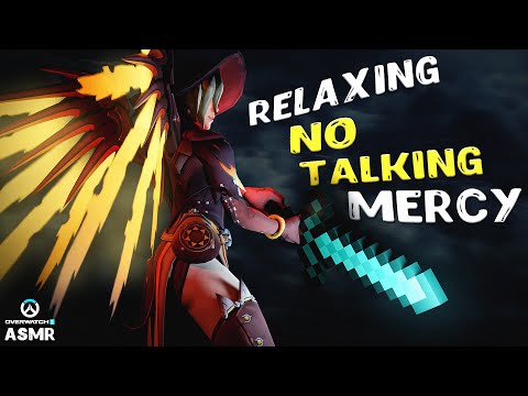 RELAXING MERCY GAMEPLAY 🌎⛏ OVERWATCH 2 ASMR Gaming ✨ No Talking, Keyboard Sounds, Minecraft Music