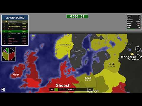 Winning Strategy Europe Map! Territory Games io  -Territorial IO