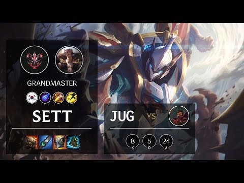 Sett Jungle vs Graves - KR Grandmaster Patch 10.10