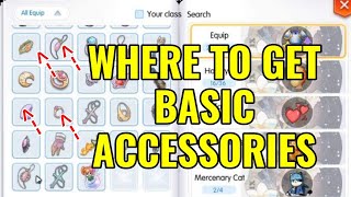 Where to get basic accessories in Ragnarok Mobile Eternal love
