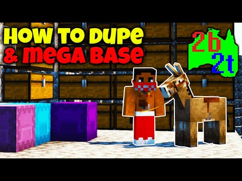 How To Dupe on 2b2t + Megabase [Minecraft Anarchy]
