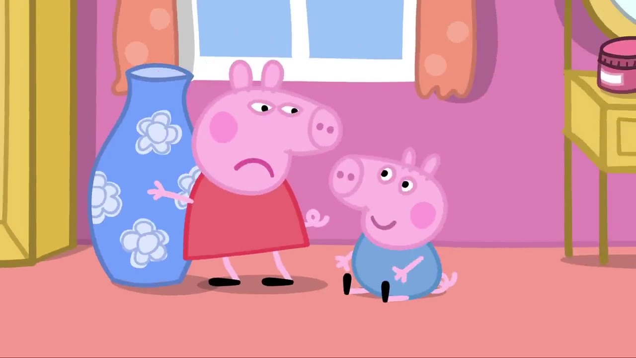 Peppa Pig S01 E09 : Daddy Loses His Glasses (Russian)