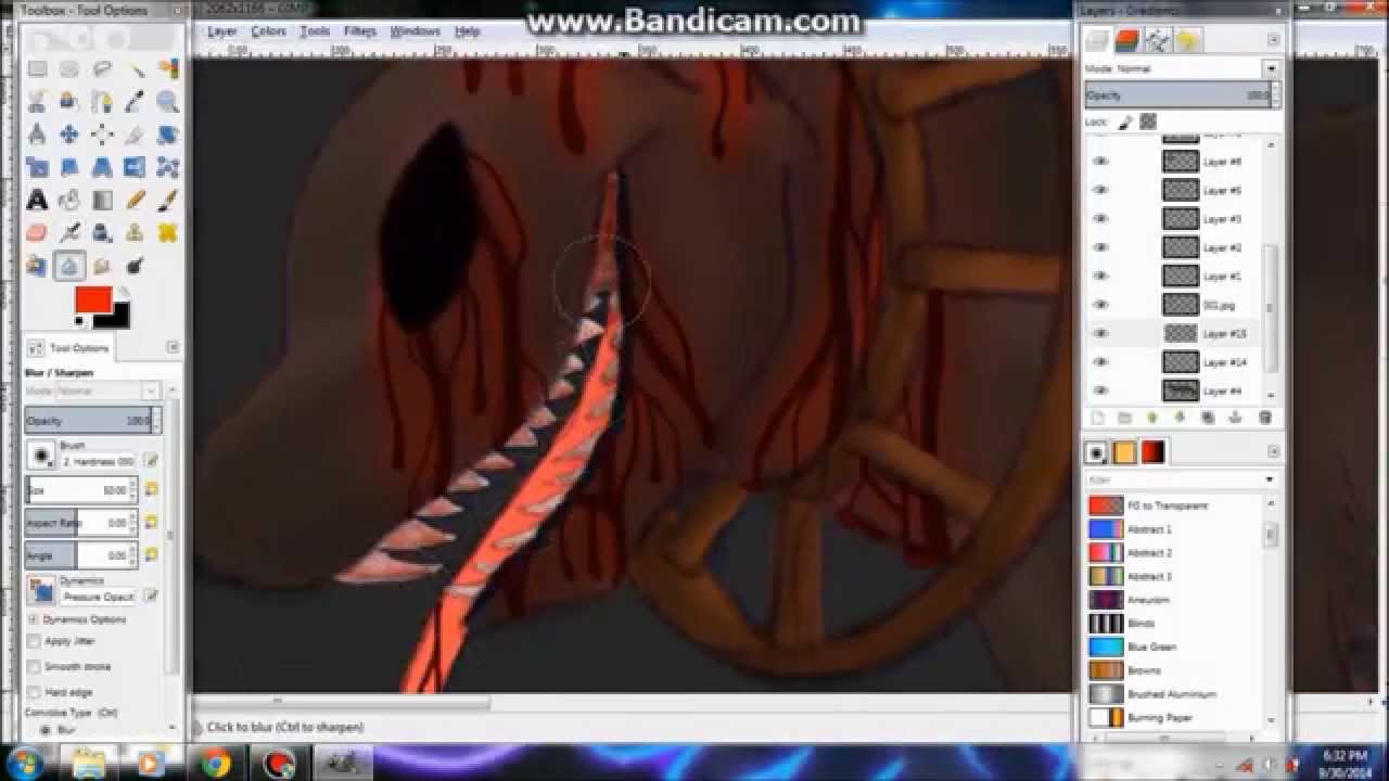 Animal - Speedpaint - Dire Wolf