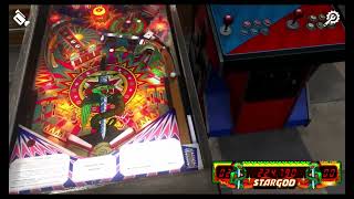 Zaccaria Pinball (Nintendo Switch Version) - Star God Table Longplay - Warning: Flashing Lights!