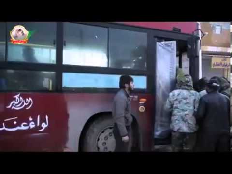 تأمين انشقاق مجموعة كبيرة من الضباط وصف الضباط من مرتبات مدرسة المشاة في حلب من قبل لواء عندان التابع إلى لواء التوحيد في حلب