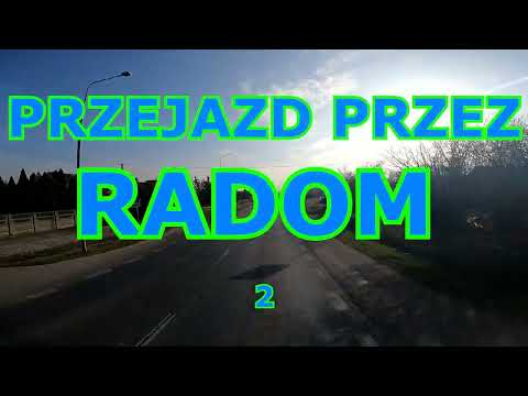 PRZEJAZD PRZEZ RADOM 2 #radom