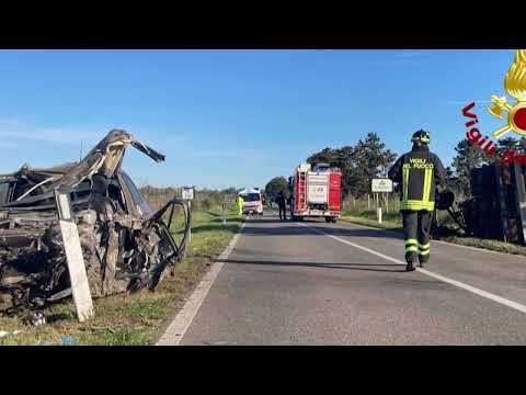 Riola Sardo. Tragico incidente stradale mortale. Una persona deceduta e una ferita 24 03 23