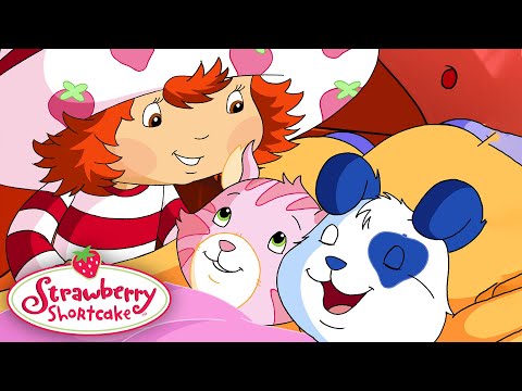 Pet Friends Sleepover 🍓 Classic Strawberry Shortcake 🍓 Show For Kids - Kids TV Series, Kingdom Kids Zone - Strawberry Shortcake - WildBrain
