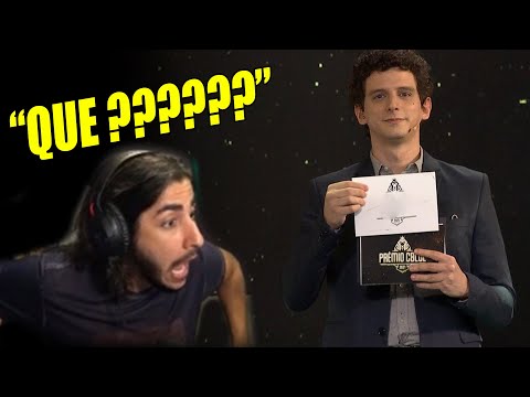 Reação do Baiano no Prêmio de Melhor TOP