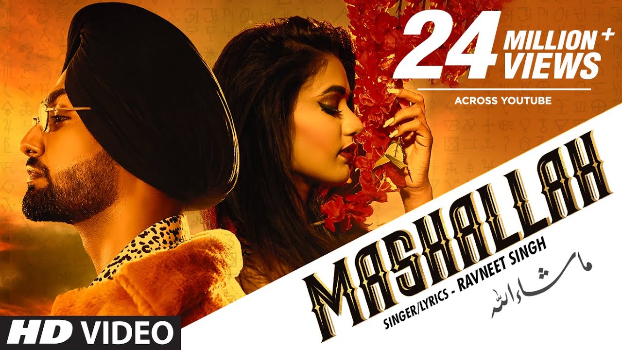 Mashallah Lyrics  | Mashallah | Gima Ashi | Ravneet Singh | Sumneet