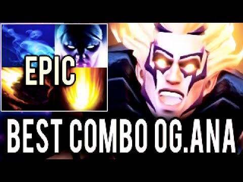 Insane OG.Ana Invoker God Most Epic Play Best Combo Gameplay Dota 2