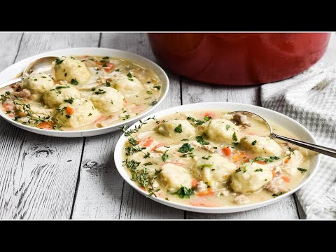 The Best Low-FODMAP Chicken and Dumplings (HD)
