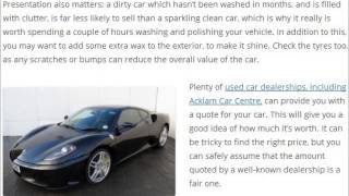 How to sell your car quickly and easily l Acklam Car Centre