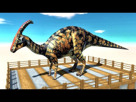 NEW Parasaurolophus IS REMASTERED/UPDATED VS ALL DINOSAURS IN ANIMAL REVOLT BATTLE SIMULATOR | ARBS